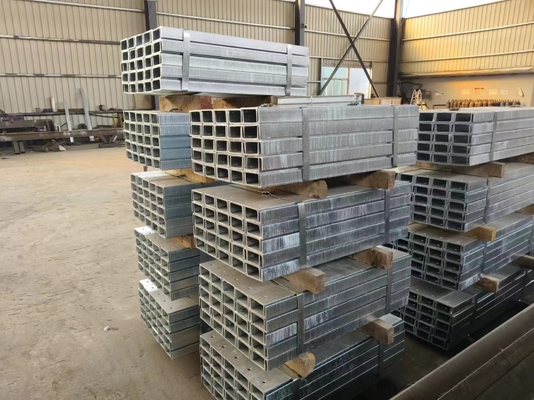 Stalo galwanizowane na gorąco PFC Beam Steel 380 X 100 Do konstrukcji ścian oporowych