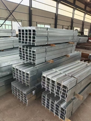 Stalowe galwanizowane słupki do śpiączki dostosowalna długość 900mm-12000mm